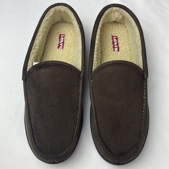 NWOT Levi’s Men’s Moccasin Slippers Size XL 11-12 - Picture 3 of 9